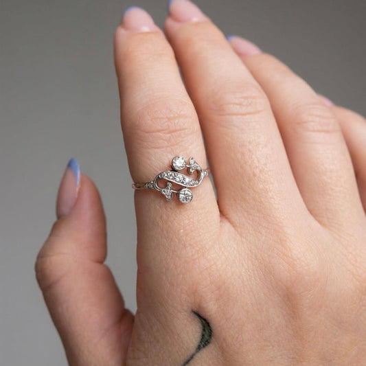 Art Nouveau Diamond Ring