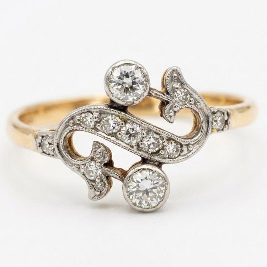 Art Nouveau Diamond Ring